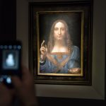 The painting Salvator Mundi by Leonardo da Vinci