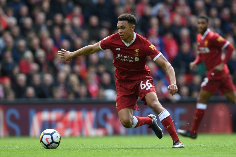 Liverpool midfielder Trent Alexander-Arnold