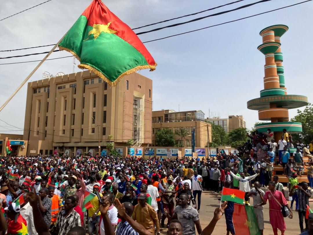 Opposition parties supporters attend a protest to denounce the government's handling of the security situation