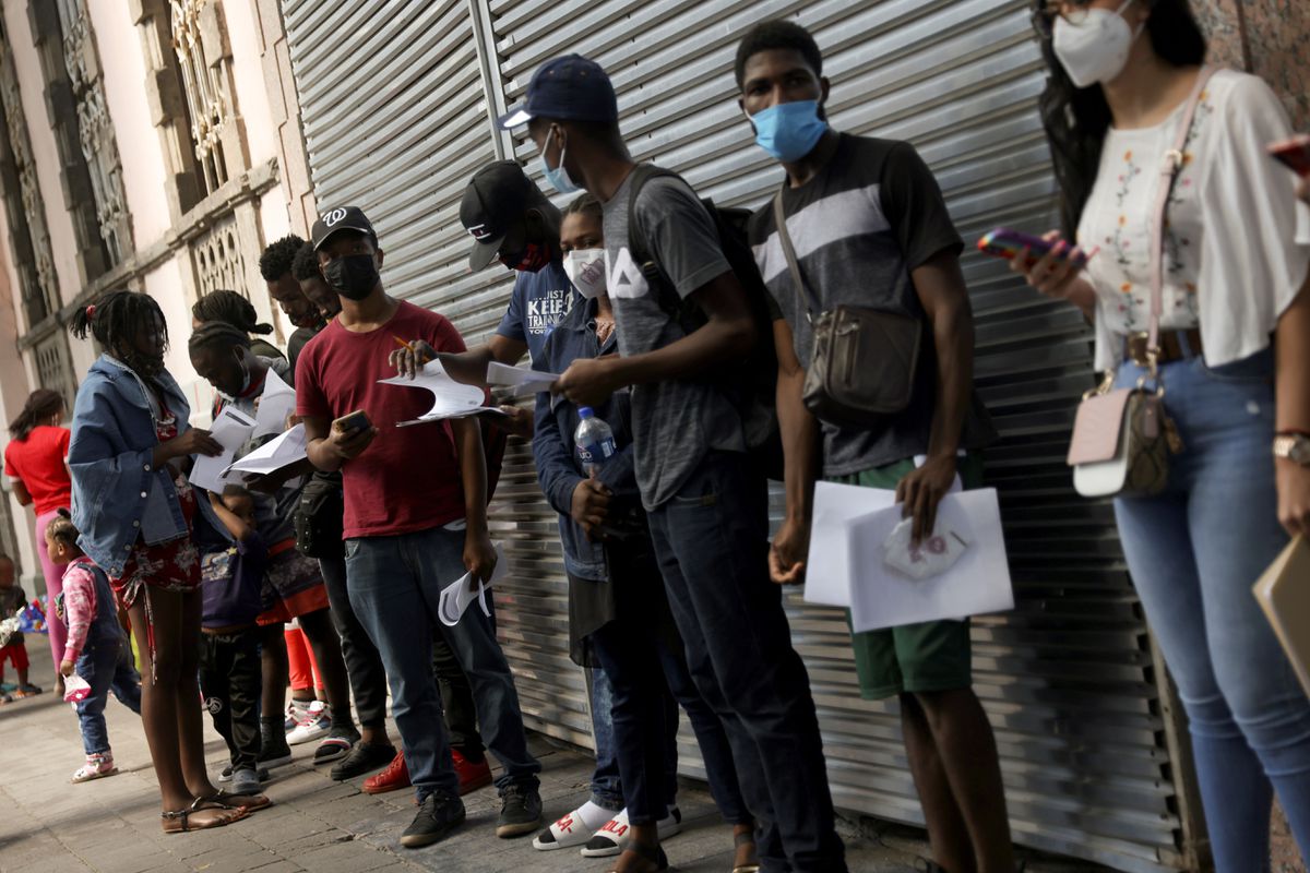 Migrants from Haiti