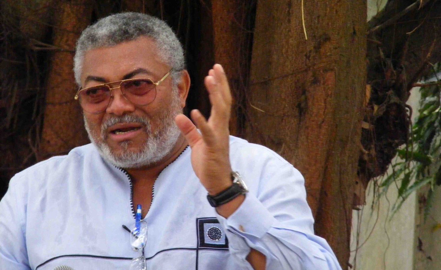 Ghana's former leader Jerry Rawlings