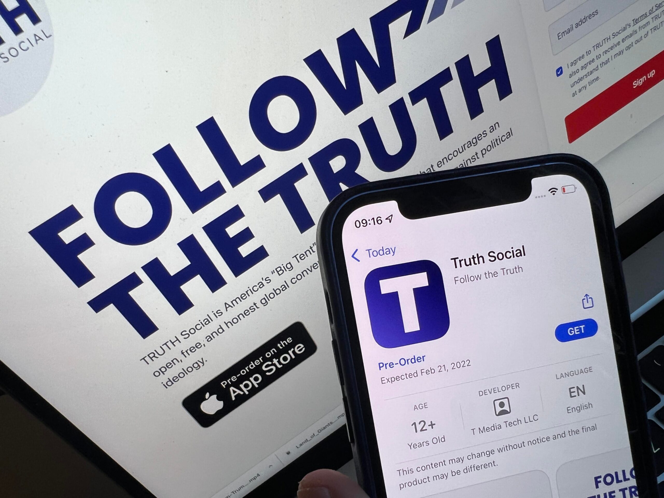 Truth Social, Donald Trump's new social media platform