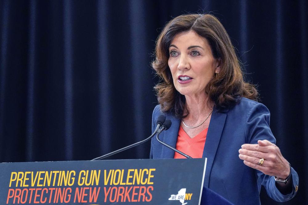 New York Gov. Kathy Hochul