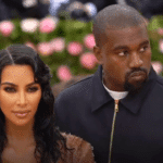 Kim Kardashian and Kanye West at the Met Gala in 2019
