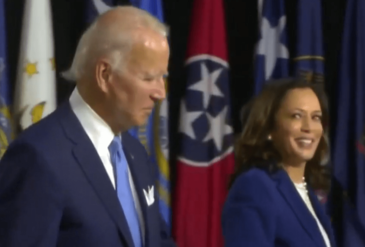 Joe Biden and Kamala Harris 