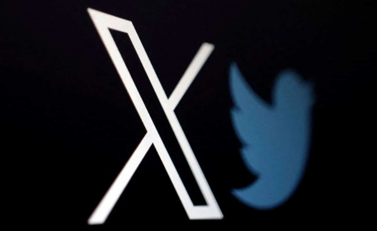 The logo of social media platform X, formerly Twitter