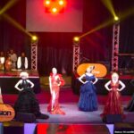 In this photo supplied by pageant organizer John Karimazonde, contestants compete in the Mr. and Miss Albinism Southern Africa Pageant at the Harare International Conference Centre, Oct. 14, 2023.