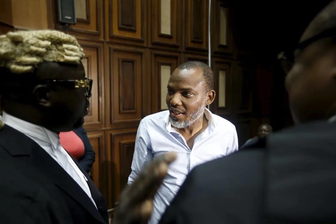 Indigenous People of Biafra (IPOB) leader Nnamdi Kanu