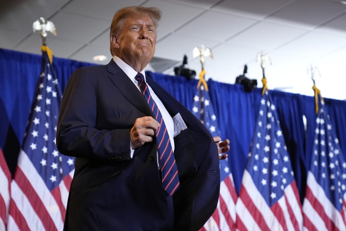 Republican presidential candidate former President Donald Trump