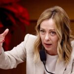 Italy's Prime Minister Giorgia Meloni holds her end-of-year press conference in Rome, Italy