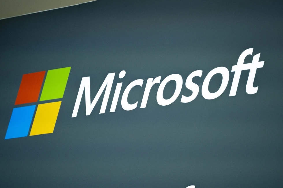 The Microsoft logo