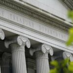The Treasury Building in Washington