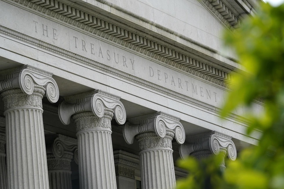 The Treasury Building in Washington