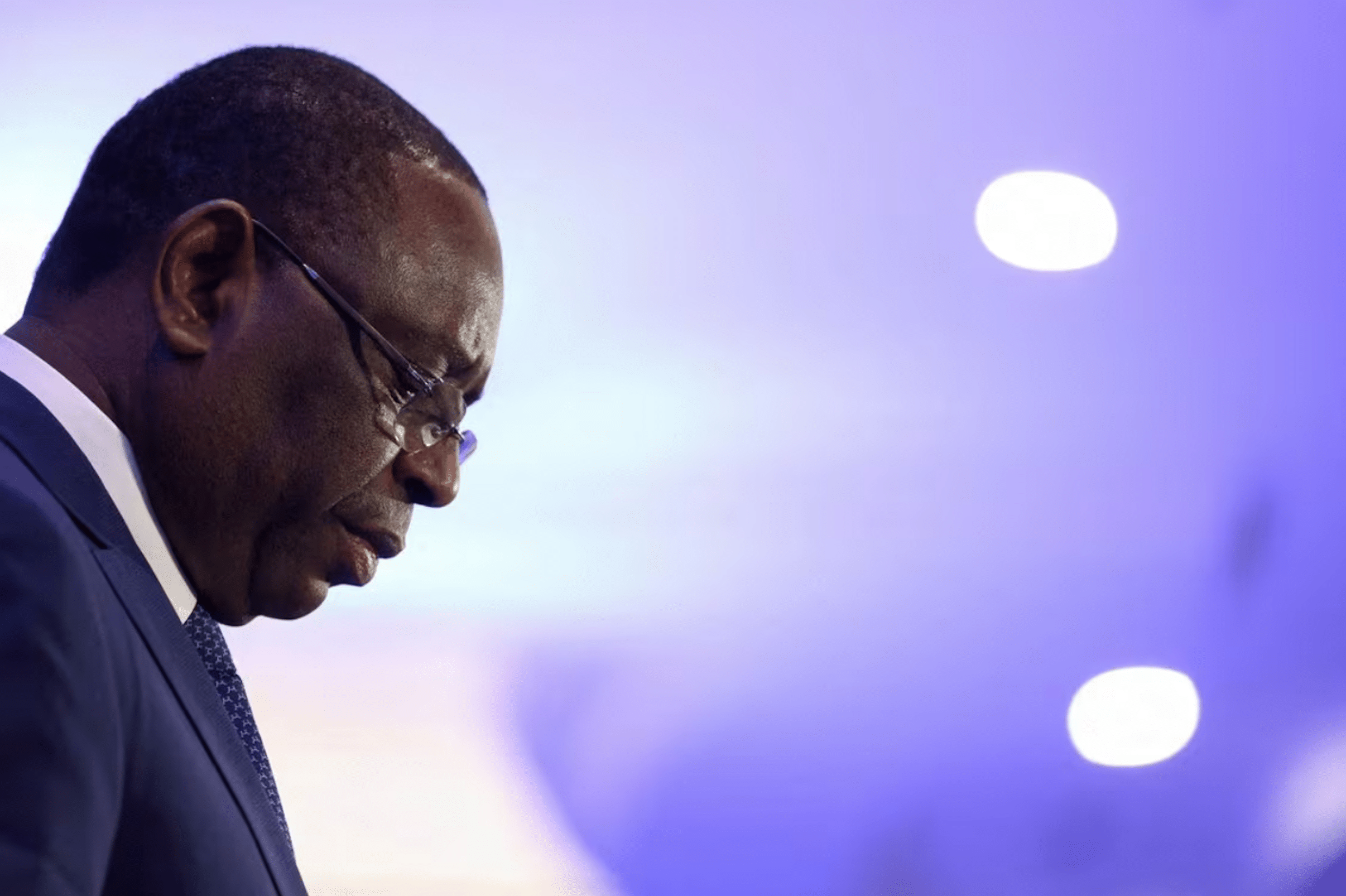 Senegal's President Macky Sall 