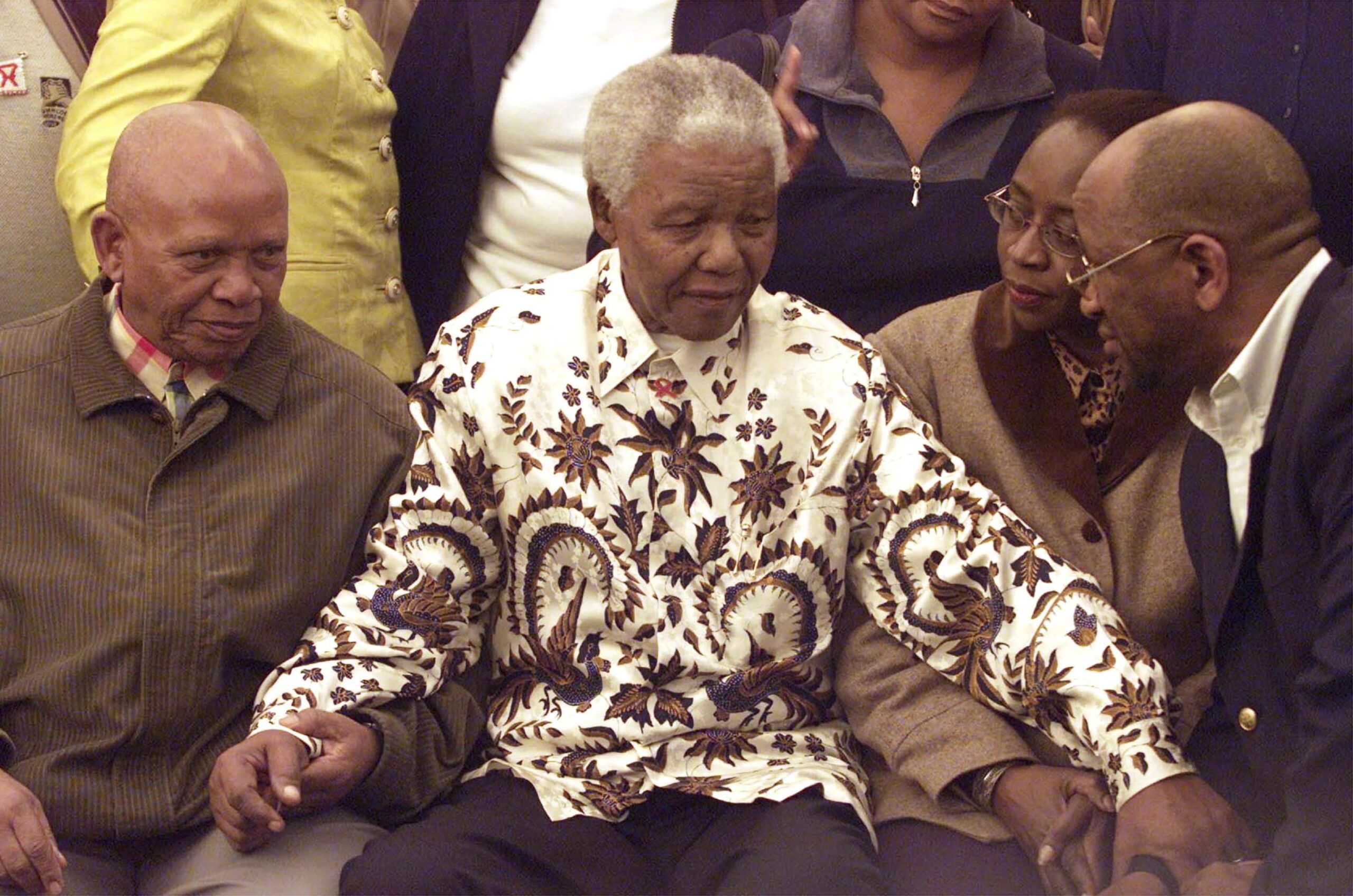 Former South African President Nelson Mandela