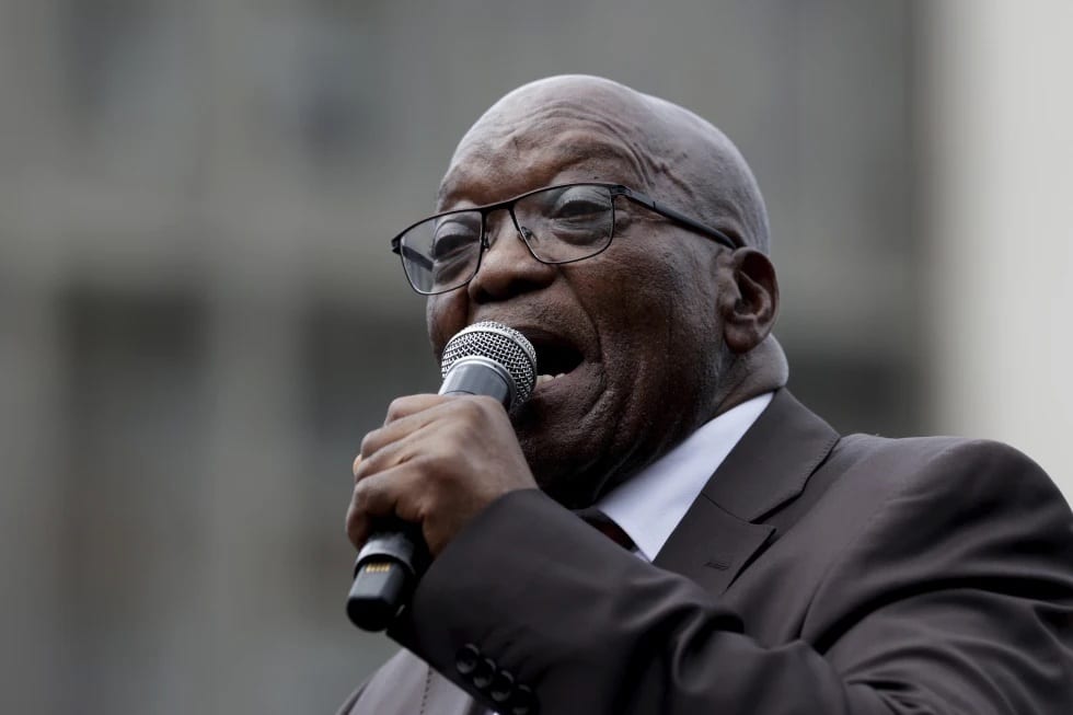 Former South African President Jacob Zuma