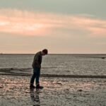 Alone at the very end of Schiermonnikoog island