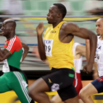Jamaican sprinter Usain Bolt