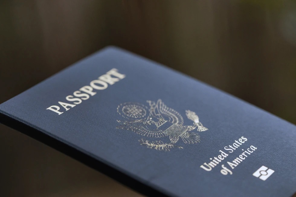 The cover of a U.S. Passport