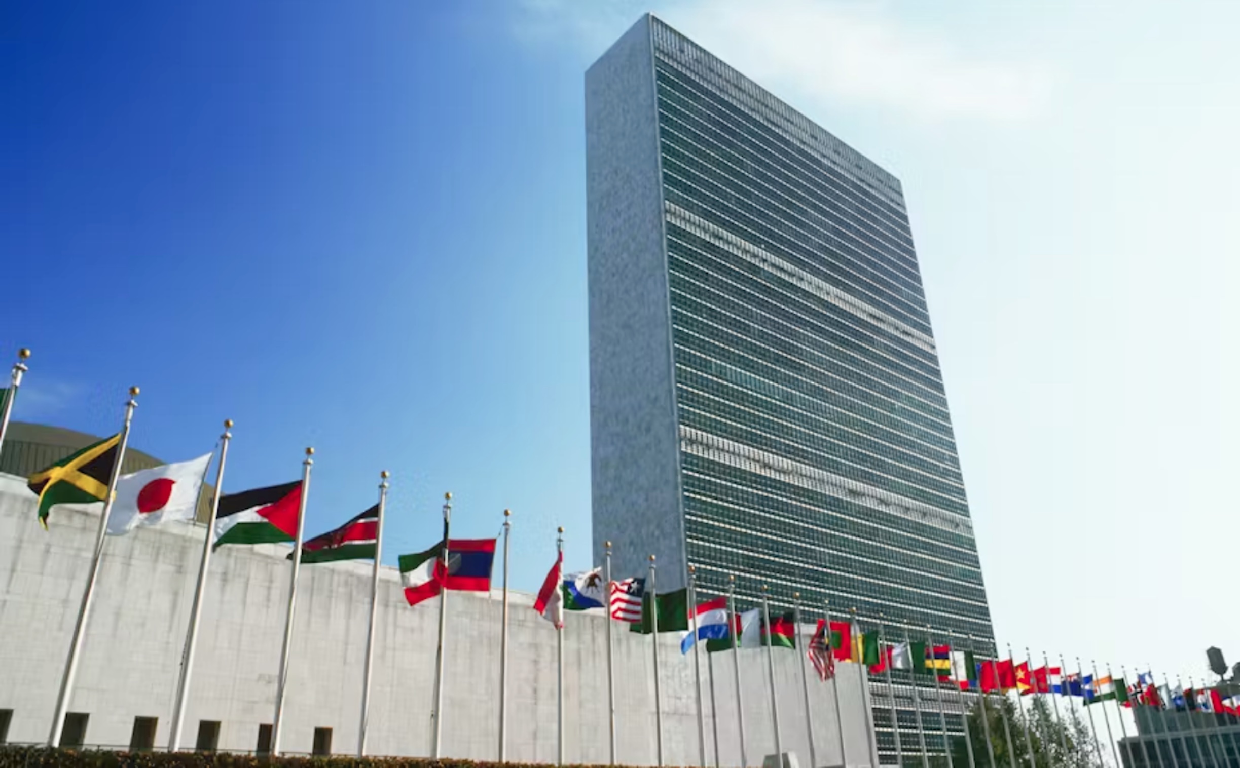 United Nations headquarters, New York.