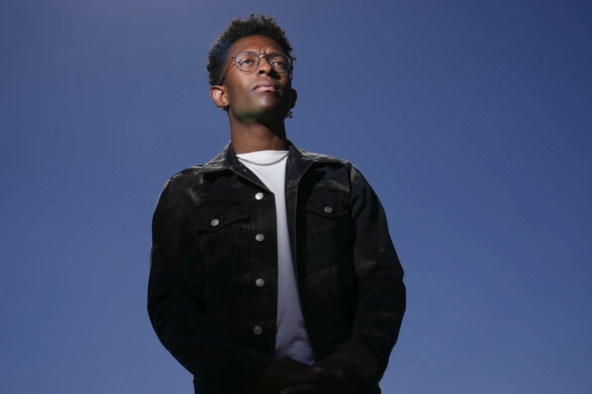 Breland poses for a portrait Monday, Oct. 14, 2024, in Nashville, Tenn.