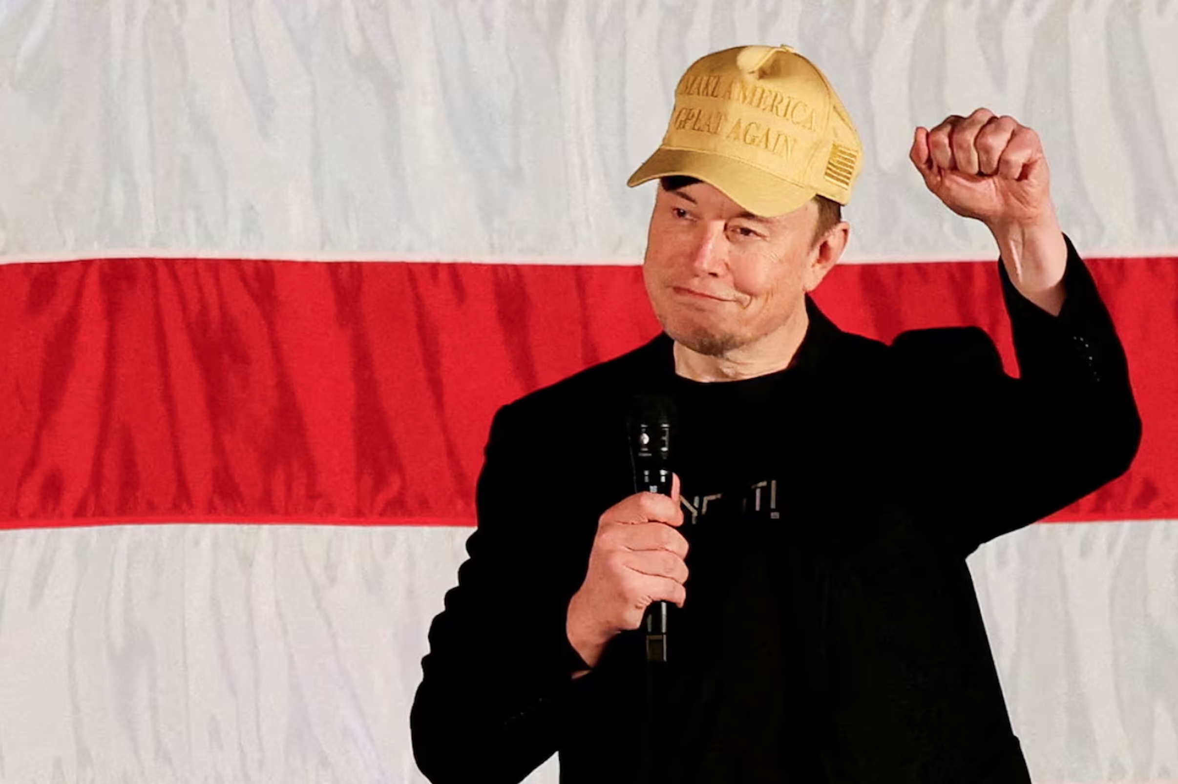 Elon Musk, Folsom, Pennsylvania, October 17, 2024.