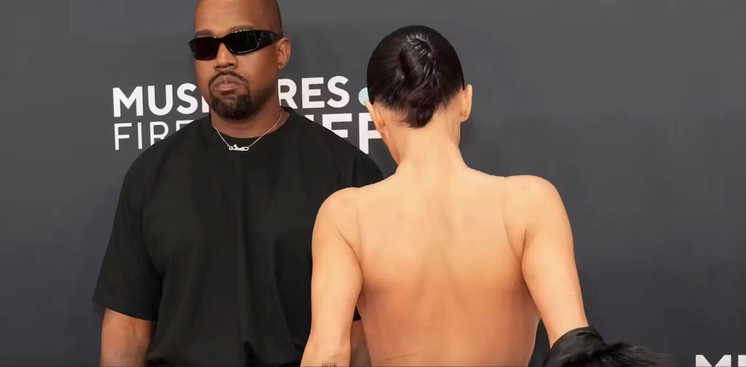 Kanye West and Bianca Censori.