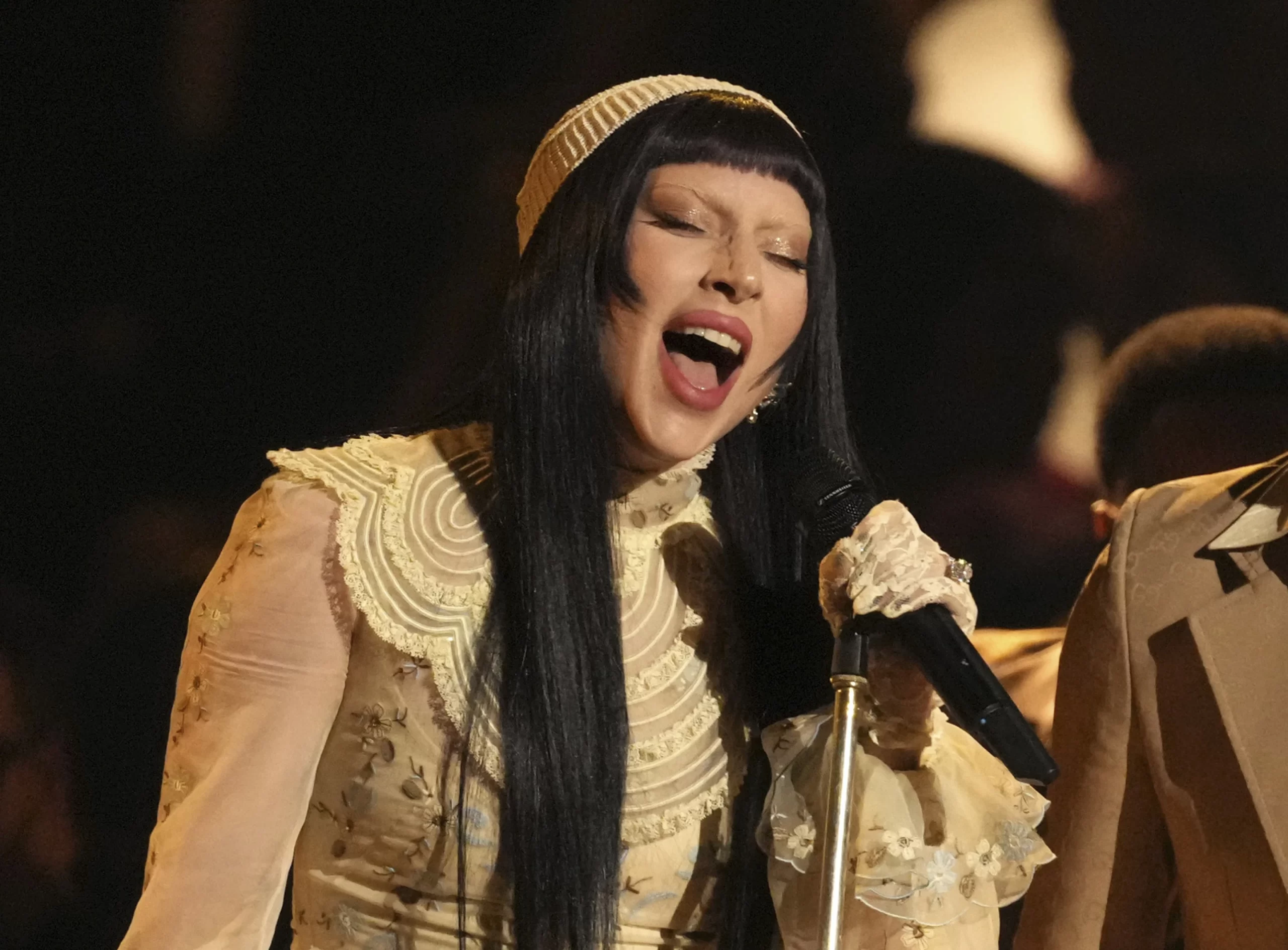 Lady Gaga performs during the 67th annual Grammy Awards on Feb. 2, 2025, in Los Angeles.