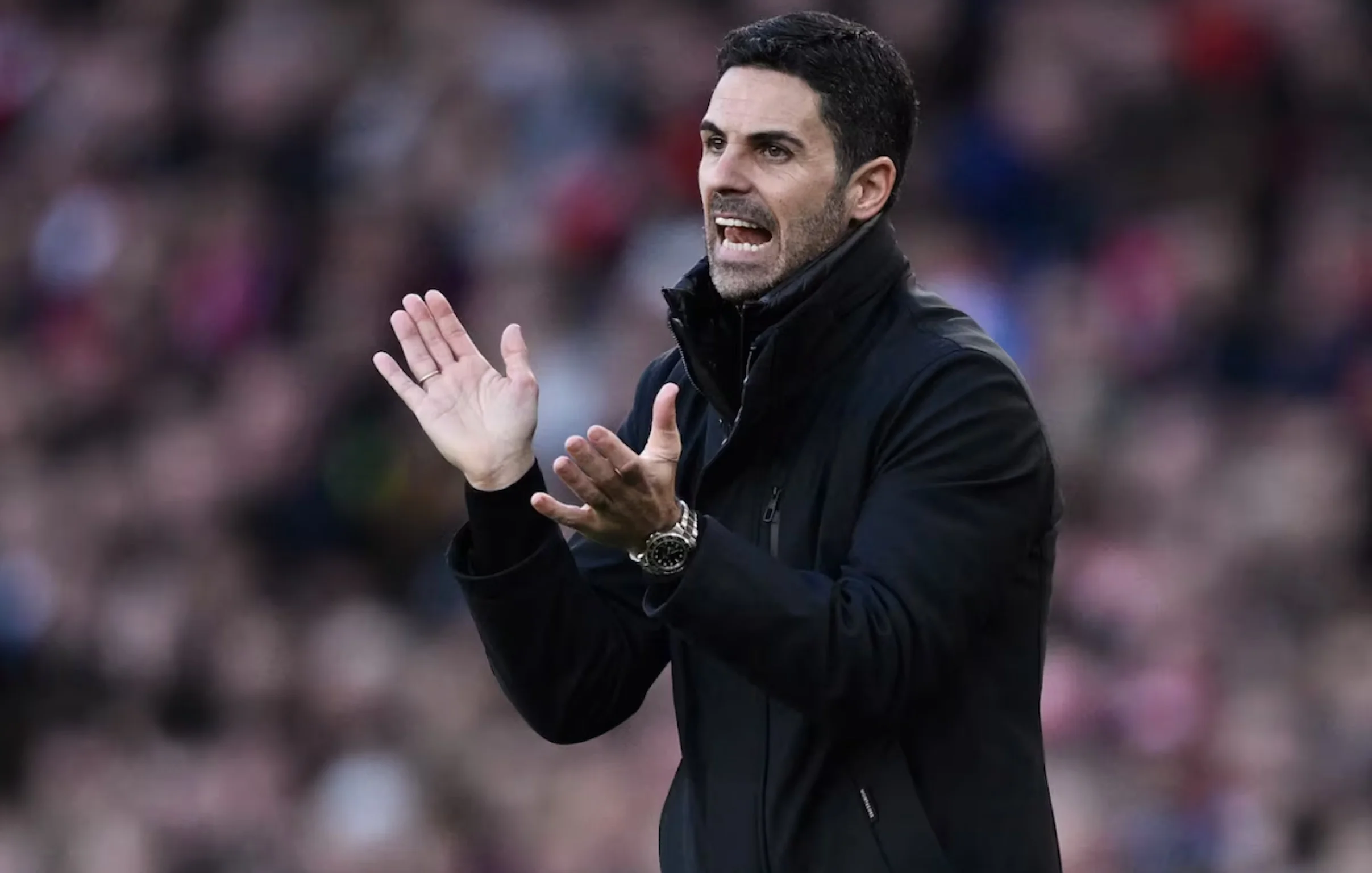 February 22, 2025 Arsenal manager Mikel Arteta. 