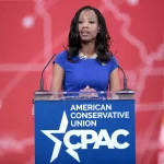 U.S. Congresswoman Mia Love of Utah speaking at the 2015 Conservative Political Action Conference (CPAC)