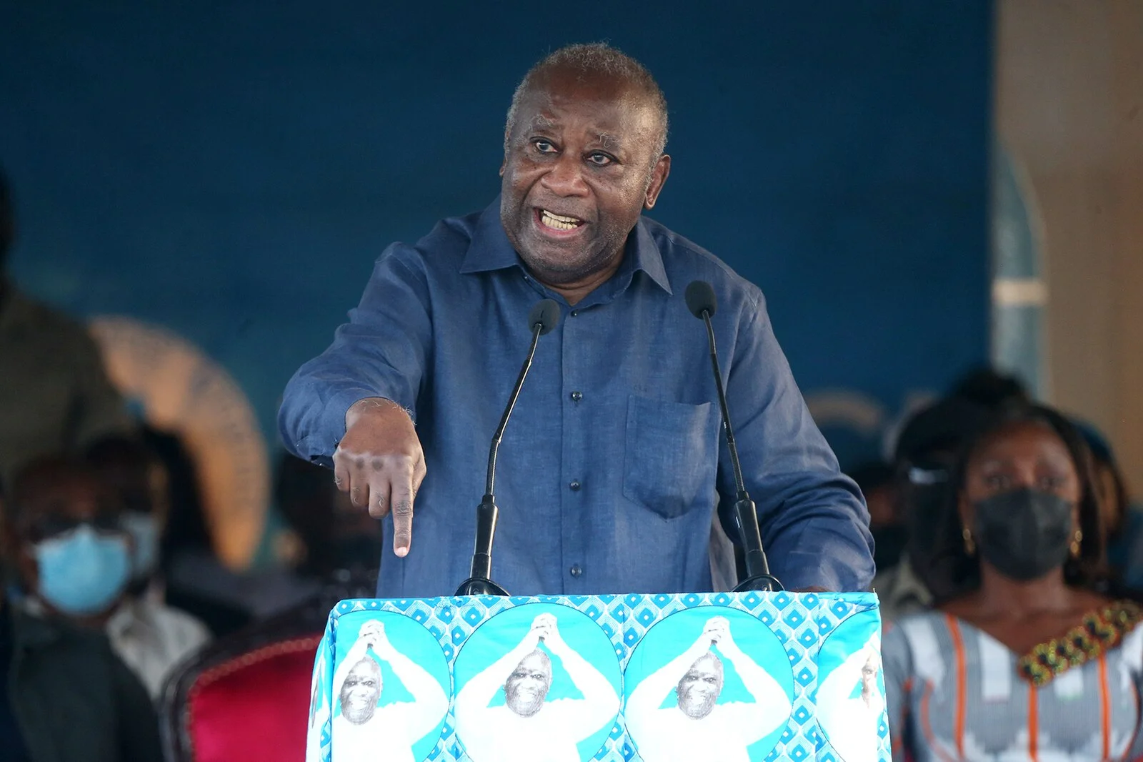 Laurent Gbagbo, Ivorian politician and former president, President of the PPA-CI
