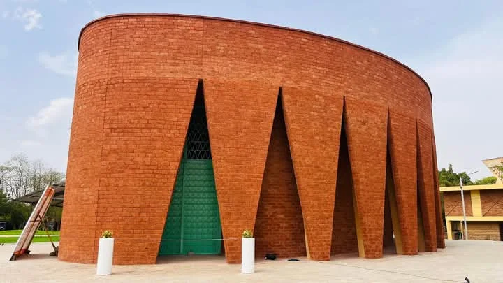 The mausoleum of Captain Thomas Sankara and his twelve comrades assassinated in 1987.