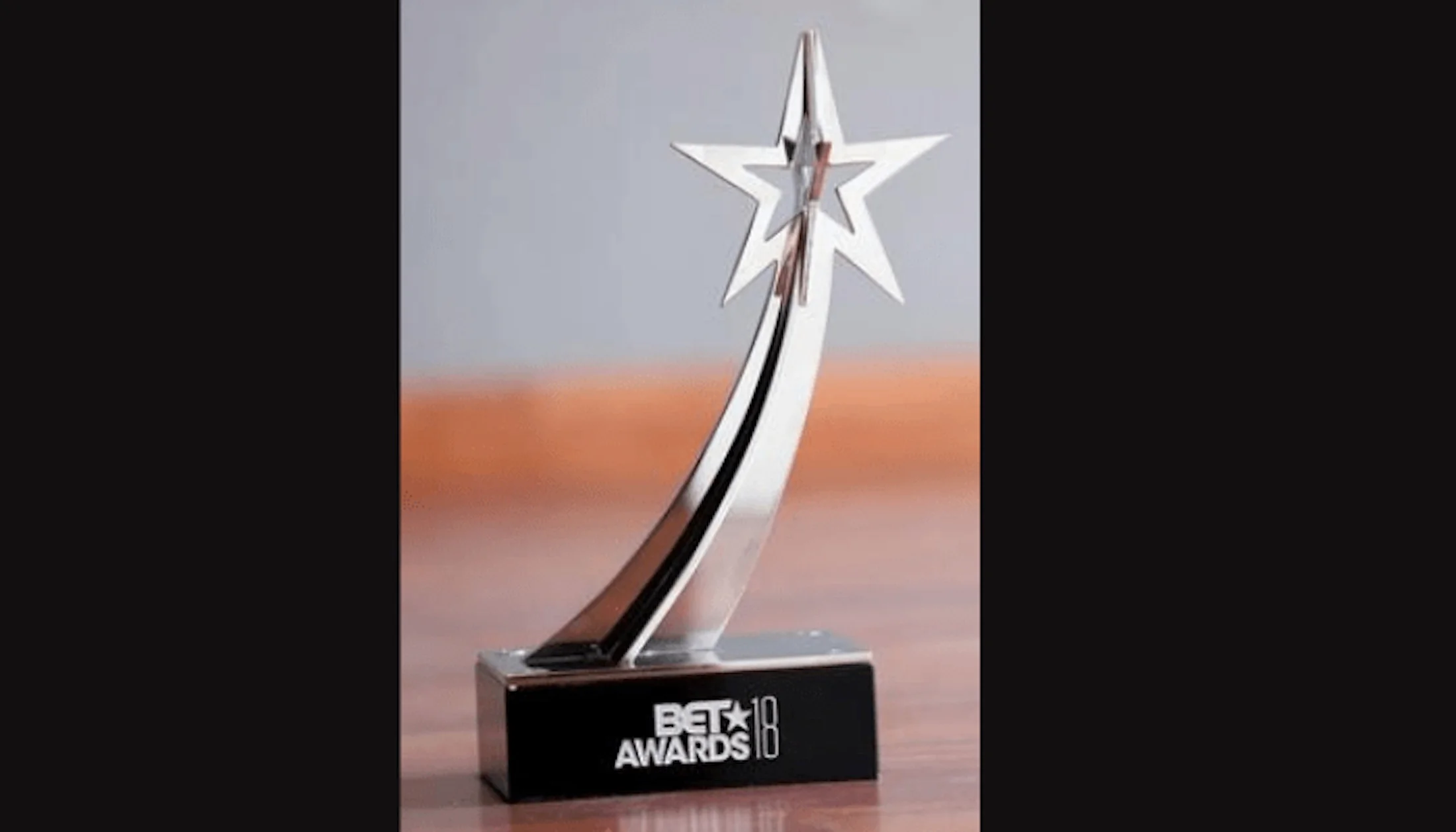 A BET Award from 2018.