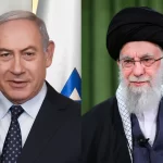 Israeli Prime Minister Benjamin Netanyahu and Iran's Supreme leader Ayatollah Ali Khamenei.