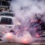 Los Angeles protests against immigration agents.