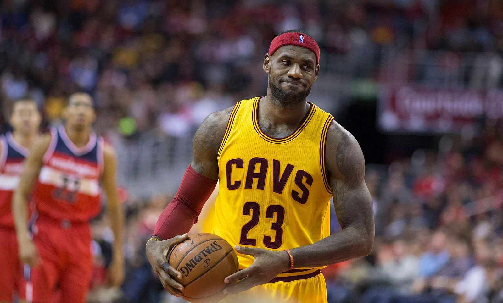 LeBron James of the Cleveland Cavaliers