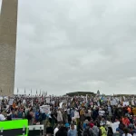 Mass protests happening across the United States.