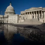 The United States Capitol.