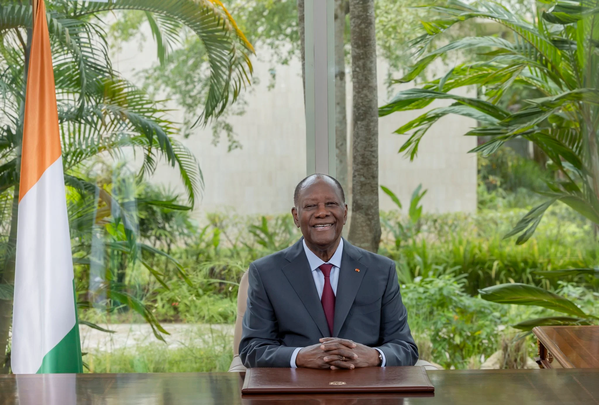 Ivory Coast President Alassane Ouattara Announces Bid for Fourth Term.