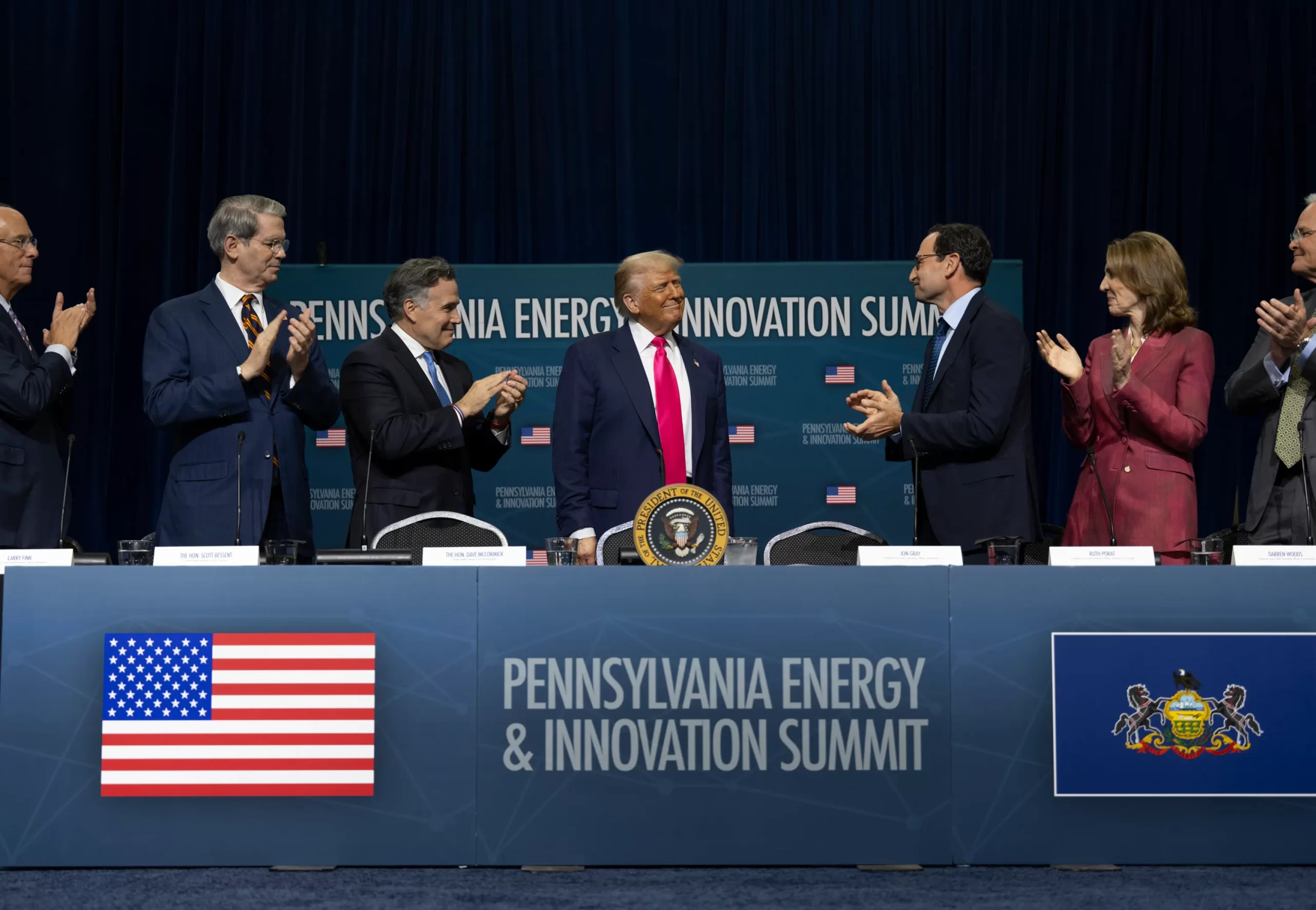 President Trump at Pennsylvania Energy and Innovation Summit.