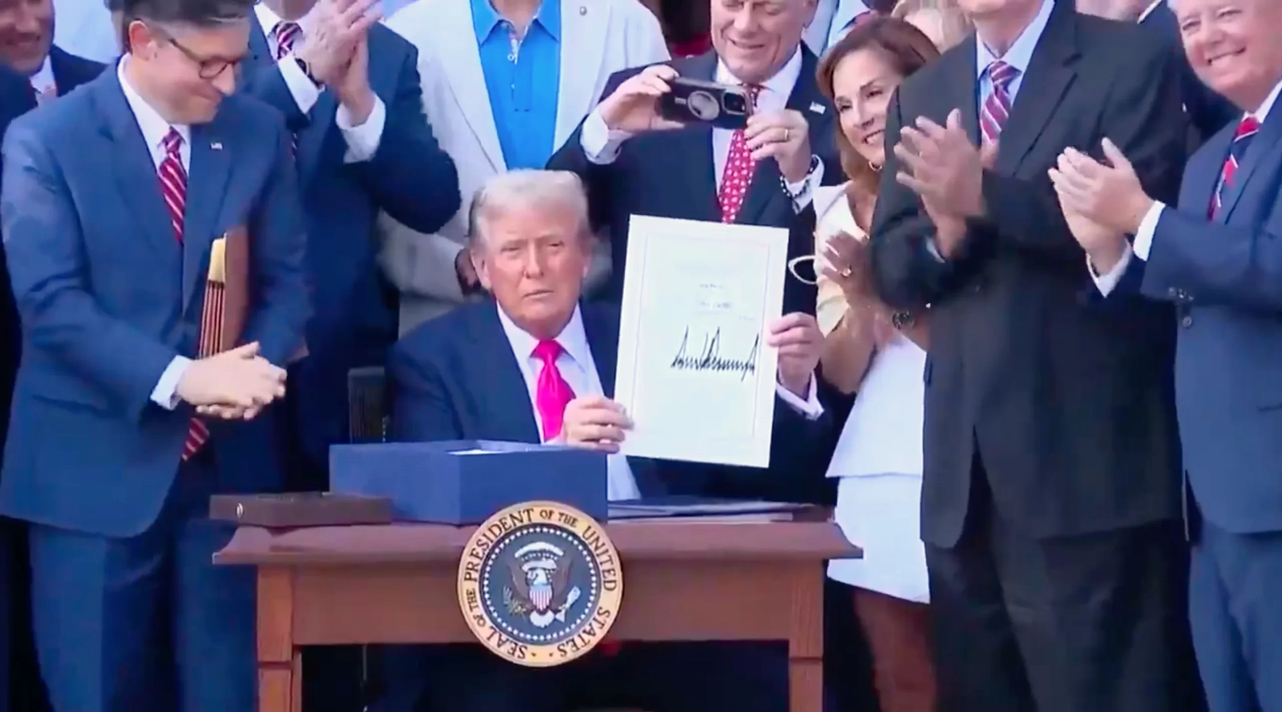 Trump Signs Sweeping 'One Big Beautiful Bill' into Law on Independence Day