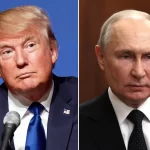 Donald Trump and Vladimir Putin.
