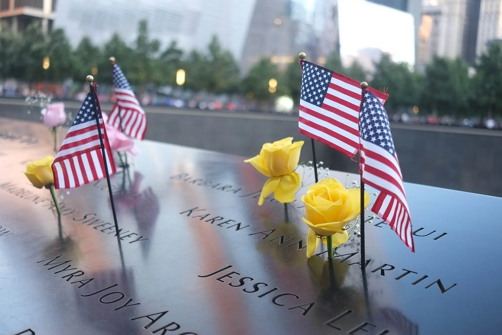 9-11 Memorial in NYC.