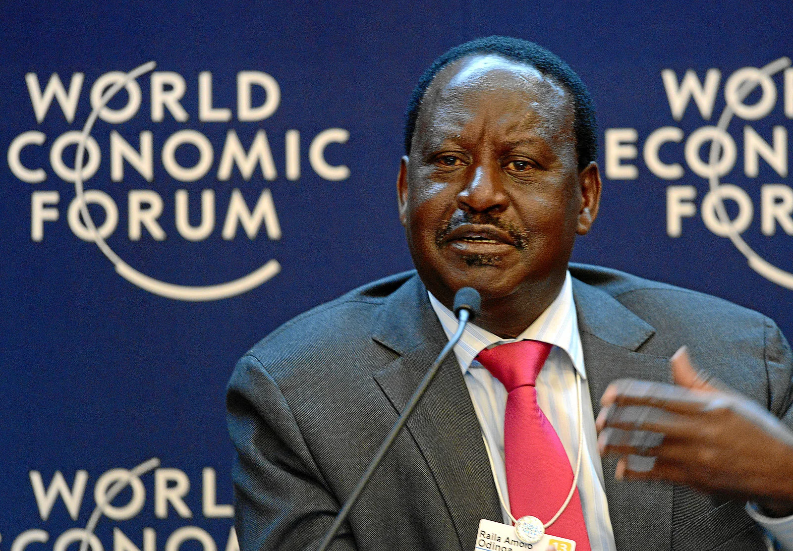 Raila Amolo Odinga, former Prime Minister of Kenya