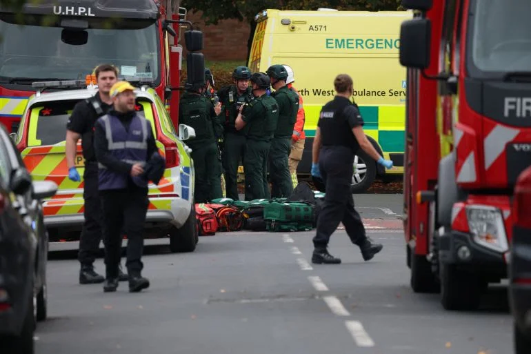 Manchester Synagogue Attack on Yom Kippur, UK.