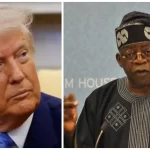 U.S. President Donald Trump and Nigeria President Bola Tinubu.
