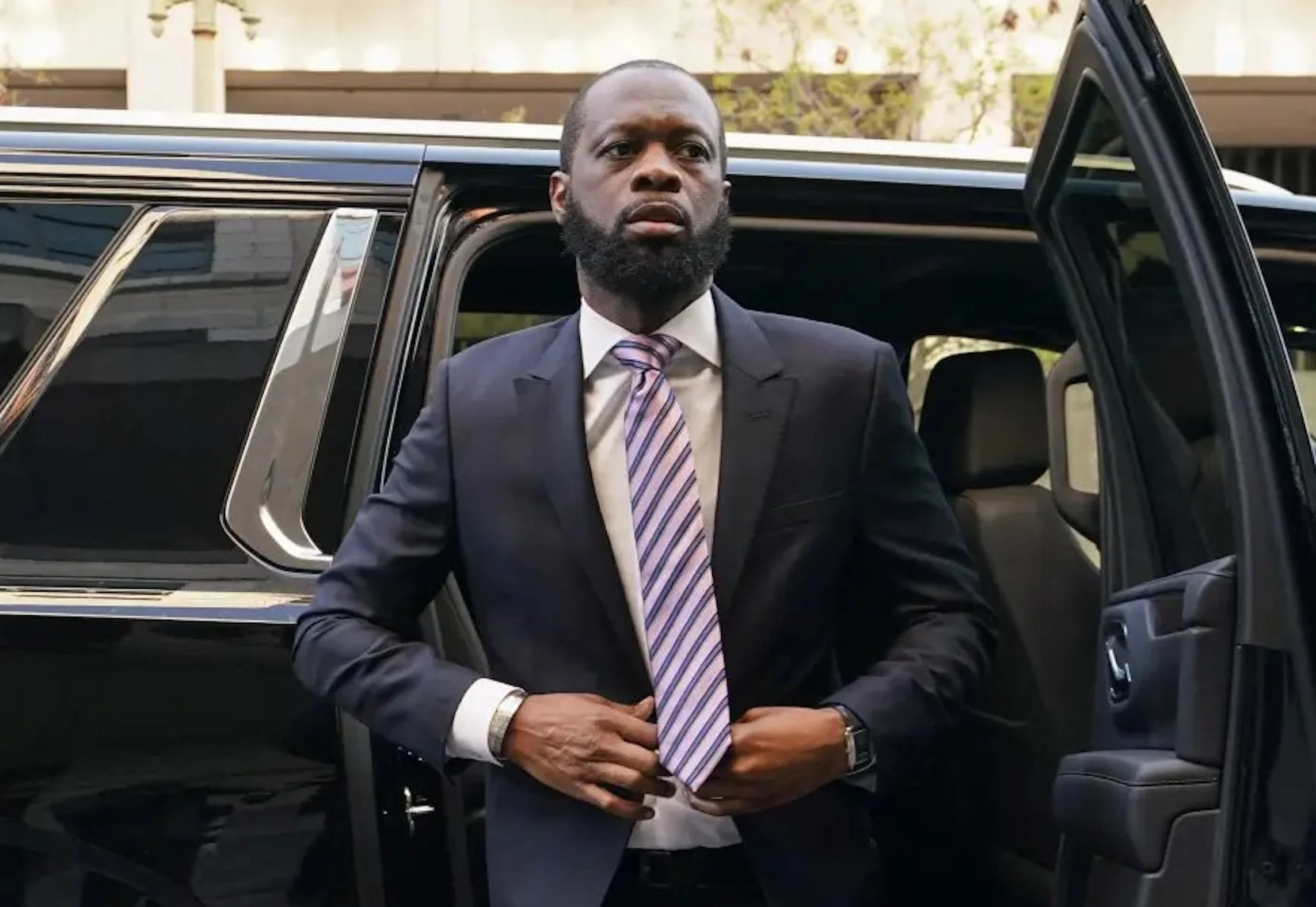 Grammy-winning rapper Pras Michel of the Fugees.