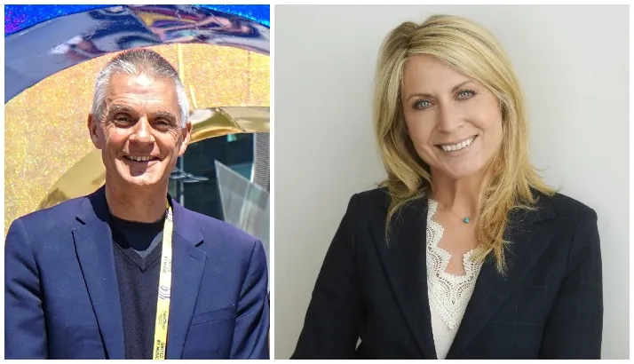 Director-General, Tim Davie and the CEO of BBC News Deborah Turness.