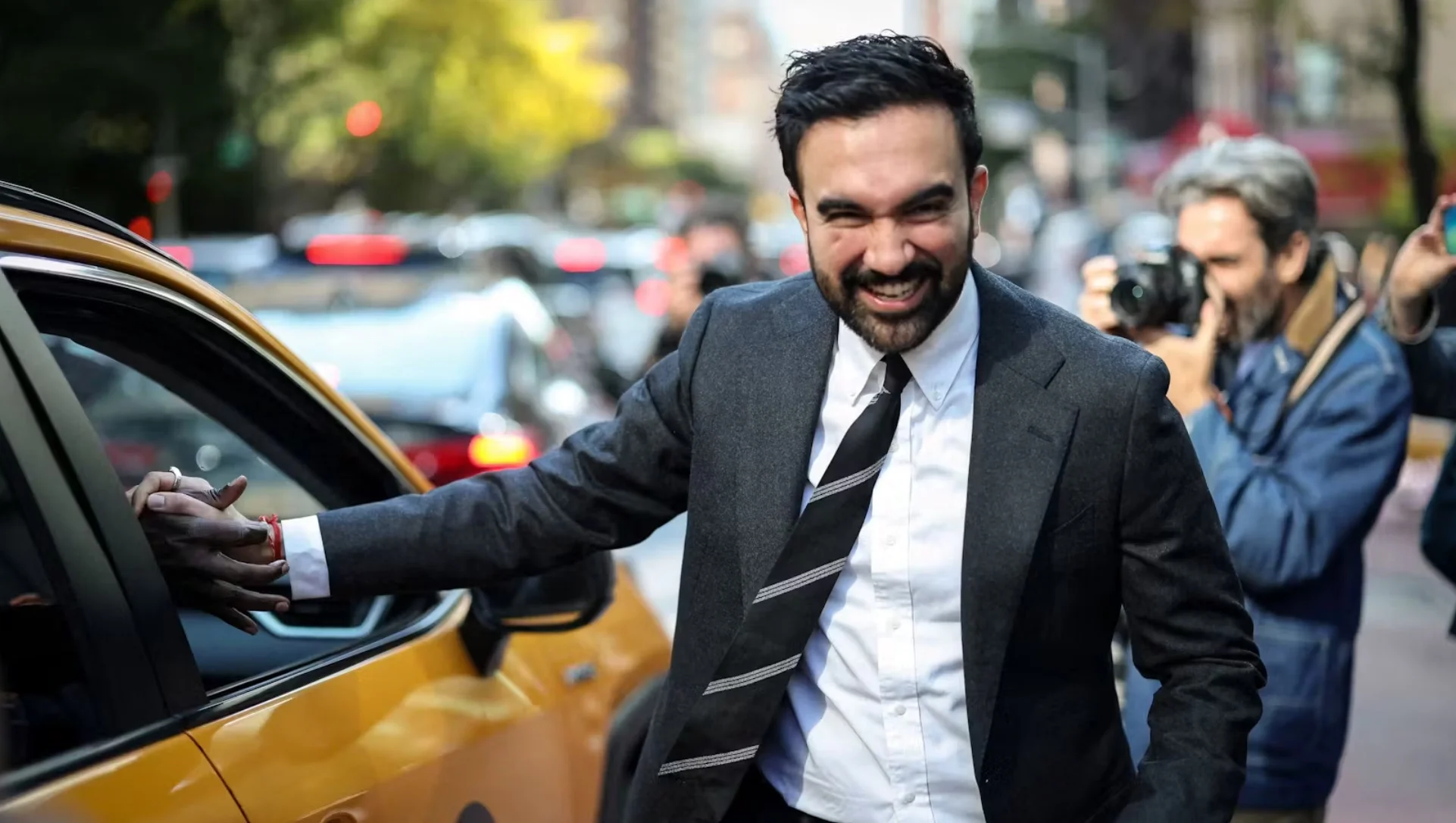 The Democratic candidate for mayor of New York City, Zohran Mamdani.