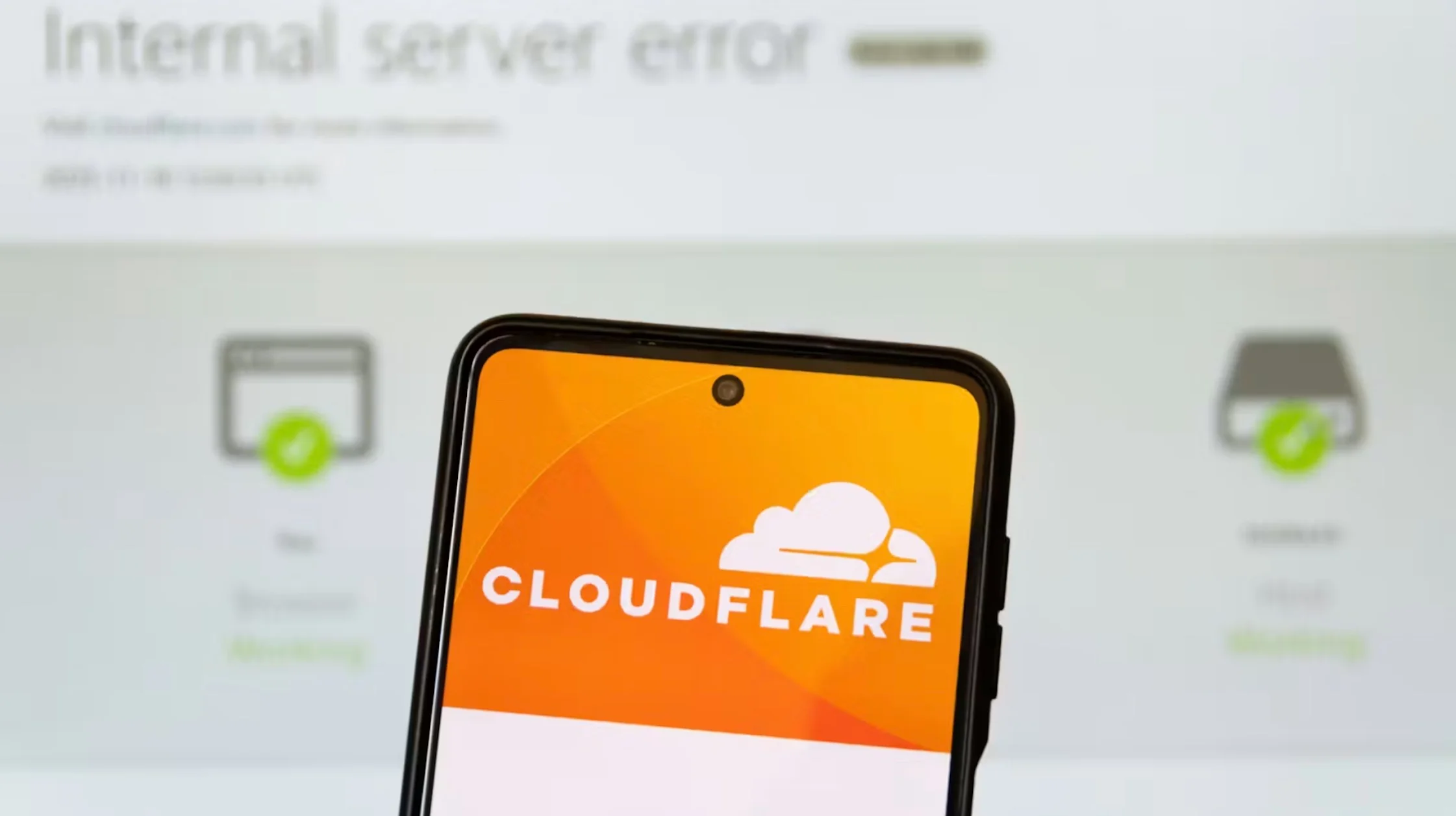Cloudflare , the online security services platform.